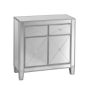 Southern Enterprises - Vernon Mirrored Storage Accent Cabinet - Image 1