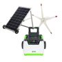NATURE'S GENERATOR 1800 Watt/2880W Peak Push Button Start Solar Powered Portable Generator with Wind Turbine and One 100W Solar Panel - Image 1