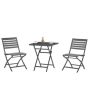 Trinidad 5 pc. Plastic Outdoor Serving Bar Set - Image 1