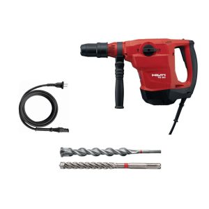 Hilti-120-Volt-Corded-TE-60-AVR-SDS-Max-Combination-Hammer-Drill-Kit-with-Cord-TE-YX-7-8-in-Bit-and-TE-YP-Pointed-Chisel