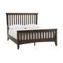 Home Decorators - Collection Abrams Walnut Finish Queen Mission Style Bed (69 in W. X 54 in H.) - Image 1