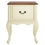 Home Decorators Collection Provence Ivory File Cabinet with Ash Brown Top 24 in. - Image 1