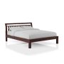 Furniture of America Tobiano Dark Walnut Wood California King Platform Bed - Image 1