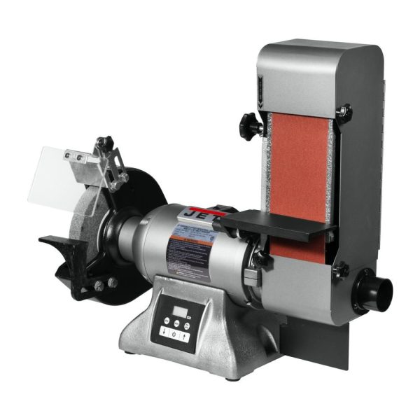 Jet-Variable-Speed-Combination-8-inch-Industrial-Grinder-and-4-inch-x-36-inch-Belt-Sander-1HP-115-Volt-IBGB-436VS