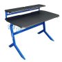 49.5 in. Blue Wood Computer Gaming Desk - Image 1