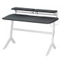 49.5 in. White Wood Computer Gaming Desk - Image 1