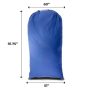 Agri-Fab Original Lawn Tractor Leaf Bag, 54 Cu Ft. Capacity with 120" Opening for 2-Bag Material Collection System - Not Included - Image 1