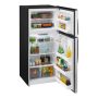 VISSANI 18.0 cu. ft. Top Freezer Refrigerator in Stainless Steel Look - Image 1