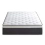 Zinus Comfort Essential 13 in. Medium Hybrid Euro Top King Pocket Spring Mattress - Image 1