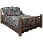 Montana Woodworks Homestead Collection Medium Brown Queen Bed - Image 1