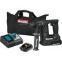 Makita 18-Volt LXT Lithium-Ion Sub-Compact Brushless Cordless 11/16-inch Rotary Hammer Kit, accepts SDS-PLUS bits (2.0Ah) - Image 2