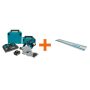 Makita 18-Volt X2 LXT Lithium-Ion (36V) Brushless 6-1/2 inch Plunge Circular Saw Kit 5.0Ah w/ bonus 39 inch Metal Guide Rail - Image 2