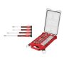 Milwaukee 4-Piece Precision Screwdriver Set & 3/8 in. Drive SAE Ratchet and Socket Mechanics Tool Set with PACKOUT Case (32-Piece) - Image 1