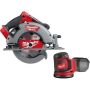 Milwaukee M18 FUEL 18-Volt Lithium-Ion Brushless Cordless 7-1/4 in. Circular Saw with M18 5 in. Random Orbit Sander - Image 1