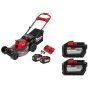Milwaukee M18 FUEL Brushless Cordless 21 in. Dual Battery Self-Propelled Lawn Mower w/ (4) 12.0Ah Battery and Charger - Image 1