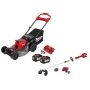 Milwaukee M18 FUEL Brushless Cordless 21 in. Dual Battery Self-Propelled Lawn Mower w/ String Trimmer, (2)12Ah, (1)8Ah Batteries - Image 1