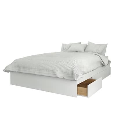 Nexera-White-Full-Size-3-Drawer-Storage-Platform-Bed