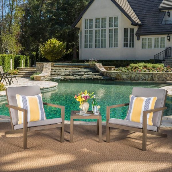 Noble-House-3-pc-Wood-Patio-Conversation-Set-w-Gray-Cushions