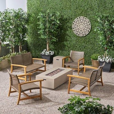 Noble-House-Augusta-Natural-Finished-6-pc-Wood-Patio-Fire-Pit-Seating-Set--67495