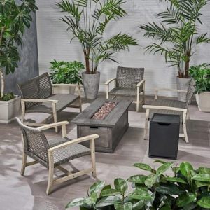 Noble-House-Breakwater-Light-Grey-Finished-6-pc-Wood-Patio-Fire-Pit-Seating-Set