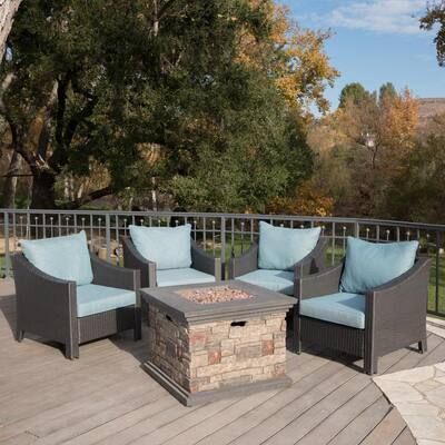 Noble-House-Culatra-Teak-Brown-7-pc-Wood-Patio-Fire-Pit-Sectional-Seating-Set-w-Beige-Cushions