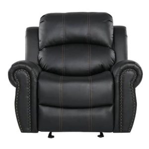 Noble-House-Gavin-39-in-Black-Faux-Leather-Nailhead-Trim-3-Position-Recliner