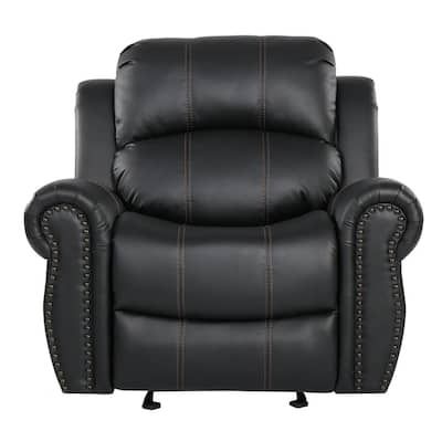 Noble-House-Gavin-39-in-Black-Faux-Leather-Nailhead-Trim-3-Position-Recliner
