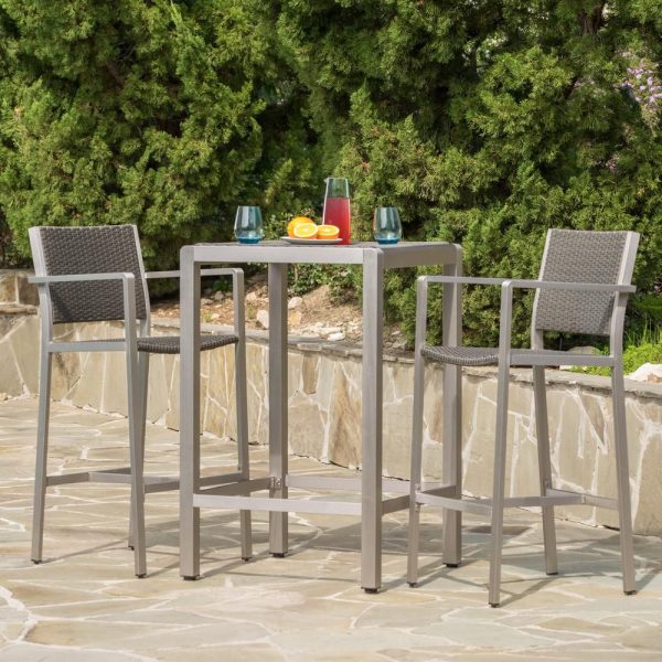 Noble-House-Gray-3-pc-Wicker-Square-Outdoor-Bar-Height-Bistro-Set