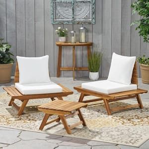 Noble-House-Kaiya-Teak-Brown-3-Piece-Wood-Patio-Conversation-Set-with-White-Cushions