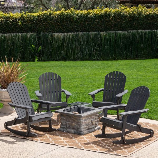 Noble-House-Marrion-Dark-Grey-5-pc-Wood-Patio-Fire-Pit-Seating-Set