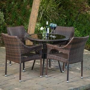 Noble-House-Mirage-Multi-Brown-5-Piece-Plastic-Outdoor-Bistro-Set