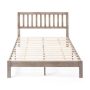 Noble House Norgate Grey Wood Queen Bed Frame - Image 1