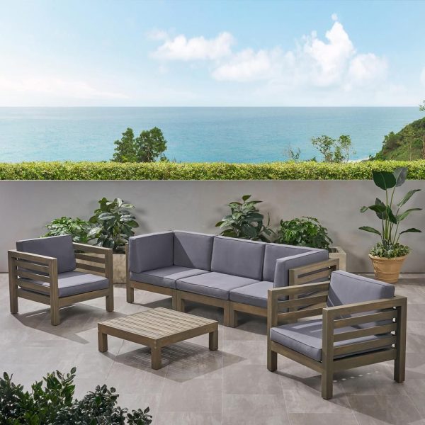 Noble-House-Oana-Grey-6-Piece-Wood-Conversation-Seating-Set-with-Dark-Grey-Cushions