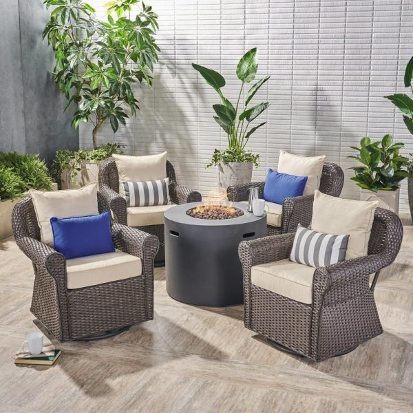 Noble-House-Oliver-Dark-Brown-5-pc-Wicker-Patio-Fire-Pit-Conversation-Set-w-Beige-Cushions