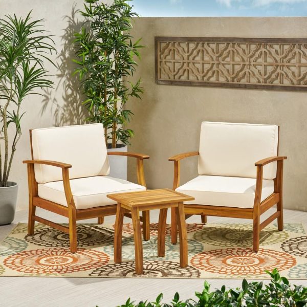 Noble-House-Perla-Teak-Brown-3-pc-Wood-Patio-Conversation-Seating-Set-w-Cream-Cushions