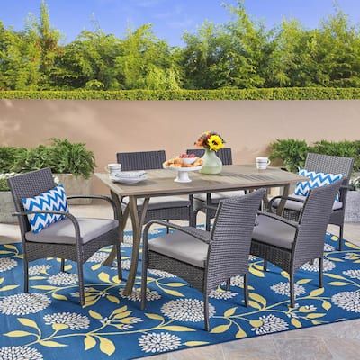 Noble-House-San-Andres-Gray-7-pc-Wood-and-Wicker-Outdoor-Dining-Set-with-Gray-Cushions
