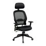 Office Star Products Black AirGrid Back Office Chair - Image 1