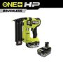 RYOBI ONE+ HP 18V 18-Gauge Brushless Cordless AirStrike Brad Nailer and ONE+ 18V HIGH PERFORMANCE Battery (2-Pack) - Image 1