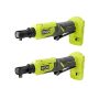 RYOBI ONE+ 18V Cordless 3/8-inch Ratchet and 1/4-inch Ratchet (Tools Only) - Image 1