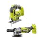 RYOBI ONE+ 18V Cordless 2-Tool Combo Kit with Jig Saw and 4-1/2 in. Angle Grinder (Tools Only) - Image 1