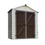 Palram SkyLight 6 ft. x 3 ft. Tan Storage Shed - Image 1
