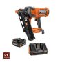 RIDGID 18V Brushless Cordless 21° 3-1/2 in. Framing Nailer Kit w/ 4.0 Ah MAX Output Lithium-Ion Battery and Charger - Image 1