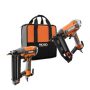 RIDGID 18-Gauge 2-1/8-inch Brad Nailer with CLEAN DRIVE Technology with Straight Finish Nailer - Image 1