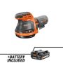 RIDGID 18V Cordless 5 in. Random Orbit Sander with 18V Lithium-Ion 1.5 Ah Battery - Image 1