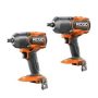 RIDGID 18V Brushless Cordless 2-Tool Combo Kit with High-Torque and Mid-Torque Impact Wrenches (Tools Only) - Image 1