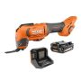 RIDGID 18V Brushless Cordless Oscillating Multi-Tool with 2.0 Ah Battery and Charger - Image 1