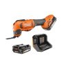 RIDGID 18V Cordless Oscillating Multi-Tool Kit with (2) 2.0 Ah Batteries and Charger - Image 1