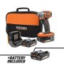 RIDGID 18V SubCompact Brushless Cordless Impact Driver Kit w/ 2.0 Ah Battery, Charger, and Extra 2.0 Ah Battery - Image 1