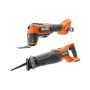 RIDGID 18-Volt Brushless Cordless 2-Tool Combo Kit with Reciprocating Saw and Multi-Tool (Tools Only) - Image 1
