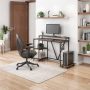 TECHNI MOBILI 19 in. W Industrial Writing Desk, Walnut - Image 1